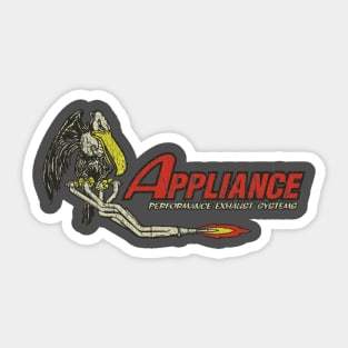 Appliance Headers 1960 Sticker